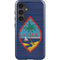 Guam Flag Dark Wood Galaxy S24 Plus Impact Case